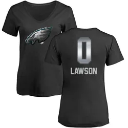 Deontae Lawson Philadelphia Eagles Women's Black by Midnight Mascot T-Shirt -
