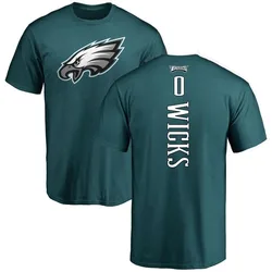 Dontayvion Wicks Philadelphia Eagles Men's Green Backer T-Shirt -