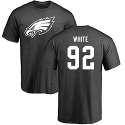 Reggie White Philadelphia Eagles Men's by One Color T-Shirt - Ash