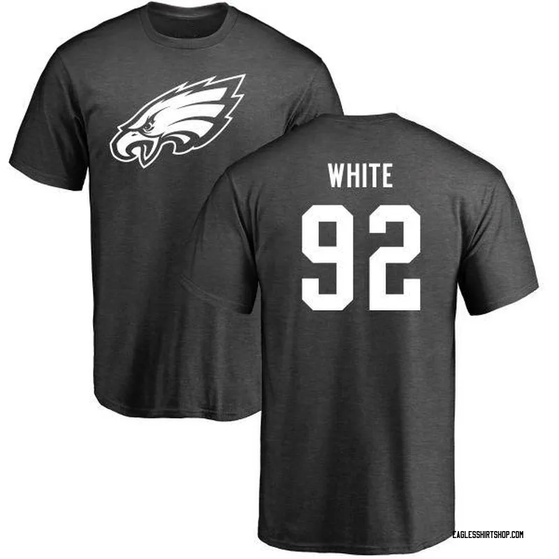 Reggie White Philadelphia Eagles Men's by One Color T-Shirt - Ash