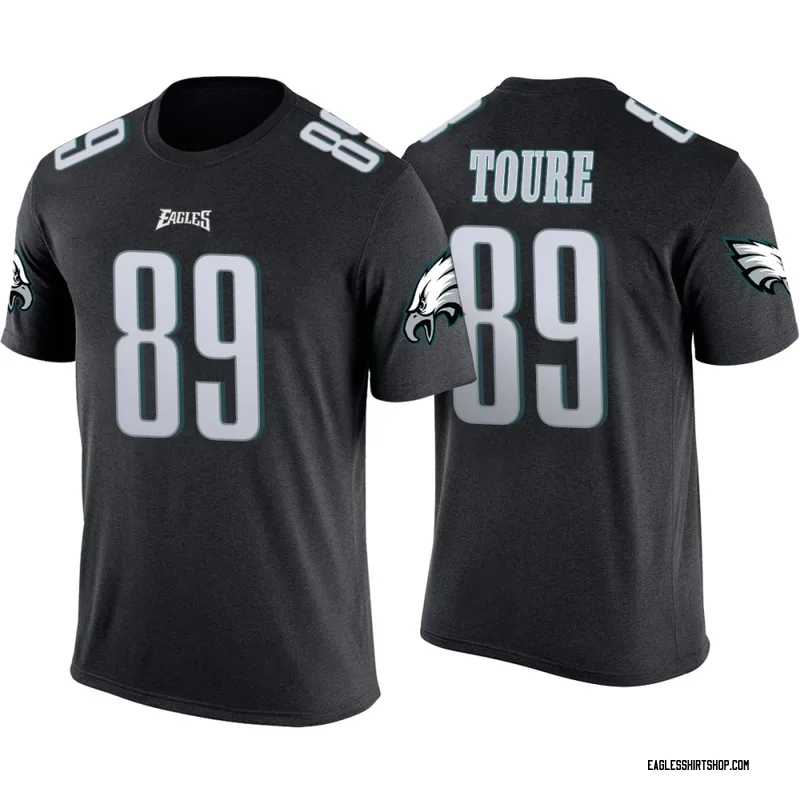 Samori Toure Philadelphia Eagles Youth Legend Black Color Rush T-Shirt